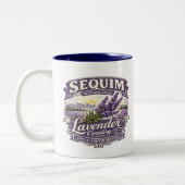 Lavendel Country Mok | Gekleurd Interieur (Links)