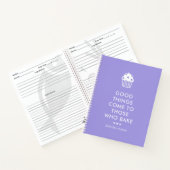 Lavendel Cupcake Goede Dingen Bakken Recept Notitieboek (Binnen)