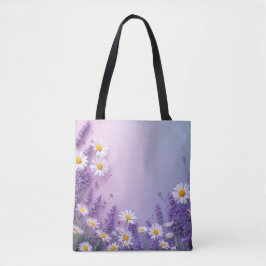 Lavendel & Daisy Bloom Bag Draagtas
