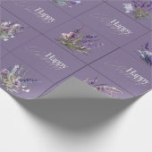 Lavendel Design Gift Wrapper Cadeaupapier (Hoek)