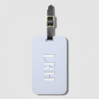 Lavendel Dubbele Laag Eenvoudig Initiaal Monogram