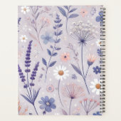 Lavendel en bloemstengels planner (Achterkant)