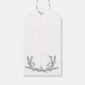 Lavendel en Eucalyptus Cadeaulabel (Voorkant)