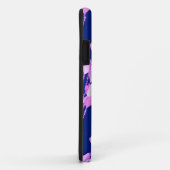 lavendel en roze kites tegen donkerblauw Case-Mate iPhone case (Achterkant/rechts)