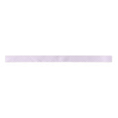 Lavendel en witte diagonale streep lint (Voorkant)