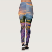 Lavendel Escape kleding Leggings (Achterkant)