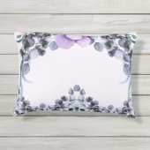 lavendel Eucalyptus Baby ursery Buitenkussen (Achterkant)