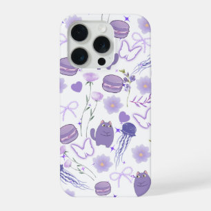 Lavendel Fantasie Hoesje iPhone 15 Pro Hoesje