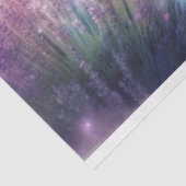 Lavendel Fantasy Meisje en Paard Decoupage Tissuepapier (Detail)