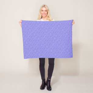 lavendel Floral Fleece Blanket Deken