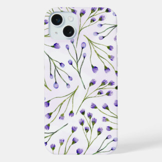 Lavendel Floral iPhone Case iPhone 15 Plus Case