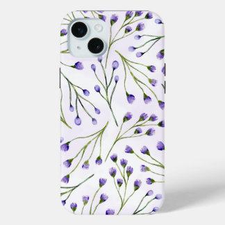 Lavendel Floral iPhone / iPad case