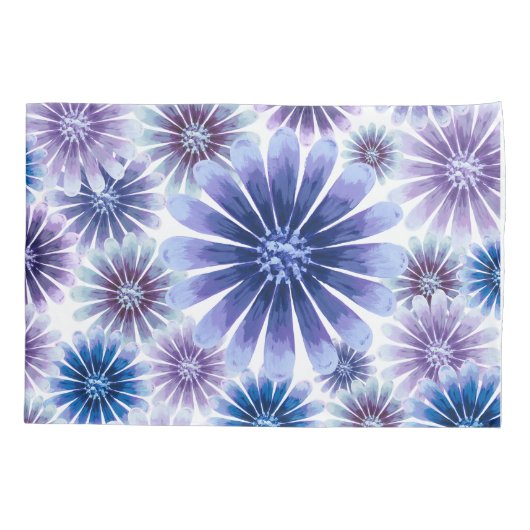 Lavendel Floral Kussensloop (Achterkant)