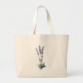 Lavendel Flower Canvas tas (Voorkant)