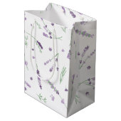 Lavendel Gift Bag - Medium Medium Cadeauzakje (Achterkant Gekanteld)