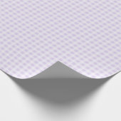 Lavendel Gingham Inpakpapier (Hoek)