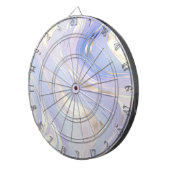 Lavendel Goud Glam Dartbord (Voorkant Rechts)