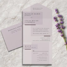 Lavendel grijs neutrale minimalistische bruiloft