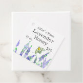 Lavendel Honey Canning Jar Label Beekeeper (In situ)