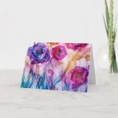 Lavendel Hues - Gepersonaliseerde Moederdag Kaart (Voorkant)