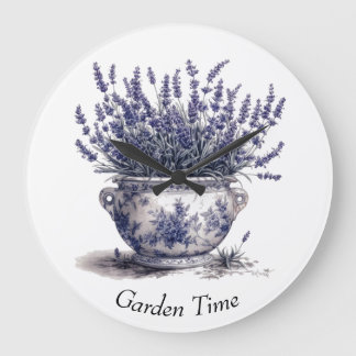 Lavendel in Delfts Blauw  Grote Klok