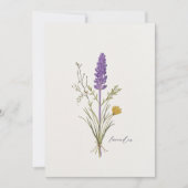 Lavendel Kaarten voor Persoonlijk Bericht (Voorkant)