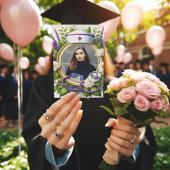 Lavendel & Kamille Nurse Afstuderen uitnodiging