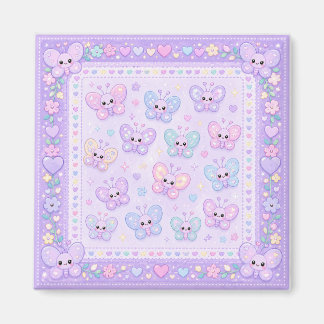 Lavendel Knuffeldieren Magneet