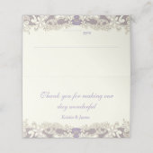 Lavendel  Land Bloemen Zitplaatsen (Buitenkant ongevouwen)