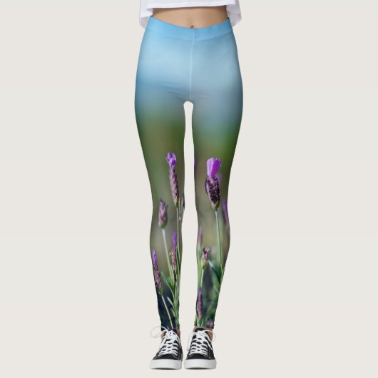 Lavendel Leggings (Voorkant)