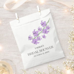 Lavendel lelie wijnstok bruiloft favoriet tasjes bedankzakje