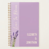 Lavendel Liefde Bruiloft Planner (Voorkant)