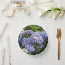 Lavendel & Lila Hortensia Hydrangea Bloemen Papieren Kommen