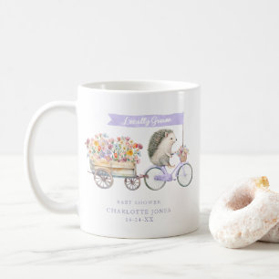 Lavendel Lokaal geteeld Baby shower Mok – Bloemen