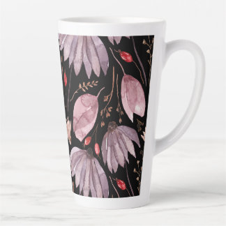 Lavendel Lotus Bloem Latte Mok