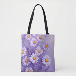 Lavendel Love & Daisy Charm Tas
