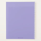 Lavendel Lovebirds Wedding Planner (Achterkant)