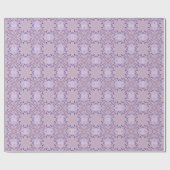 Lavendel Mauve roze Paarse geometrische Abstracte Cadeaupapier (Vlak)