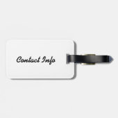 lavendel mermaid bagagelabel (Achterkant horizontaal)