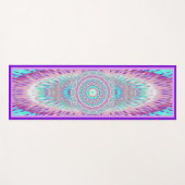 Lavendel met Shri Yogamat (Voorkant (horizontaal))