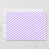 Lavendel Metselen Pot Monogram Opslaan De Datum Kaart (Achterkant)