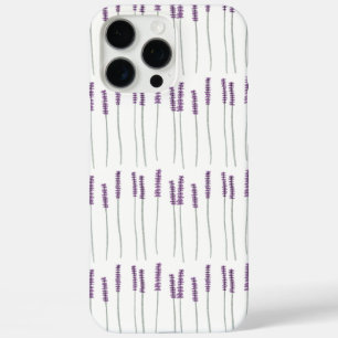 Lavendel – Minimaal botanisch telefoonhoesje iPhone 16 Pro Max Hoesje