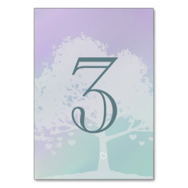 Lavendel Mint Tafelnummer (eikenboom)