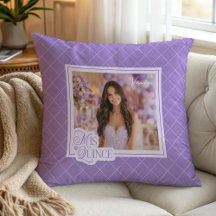 Lavendel Mis Quince Foto Quinceanera Keepsake