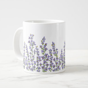 Lavendel Moderne Bloemen Extra Grote Beker