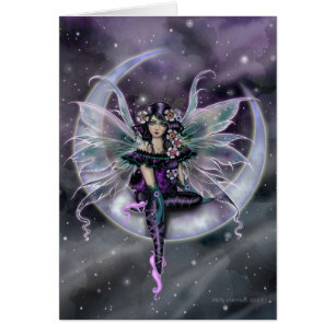 Lavendel Moon Fairy Fantasy Art van Molly Harrison