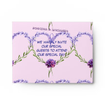 Lavendel Moon Wedding Invitation Set – Bloemen & C