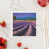 Lavendel Natuur Buitenlandschap Rustig Rustig Servet (Insitu)