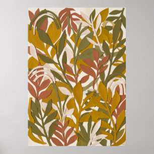 Lavendel Olijf Botanische Poster