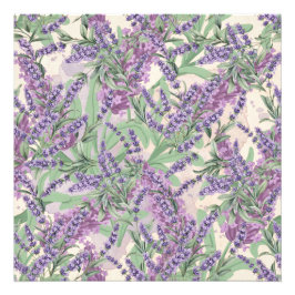 Lavendel Overvloed Stof Lavendel Rustieke Bloemen Foto Afdruk